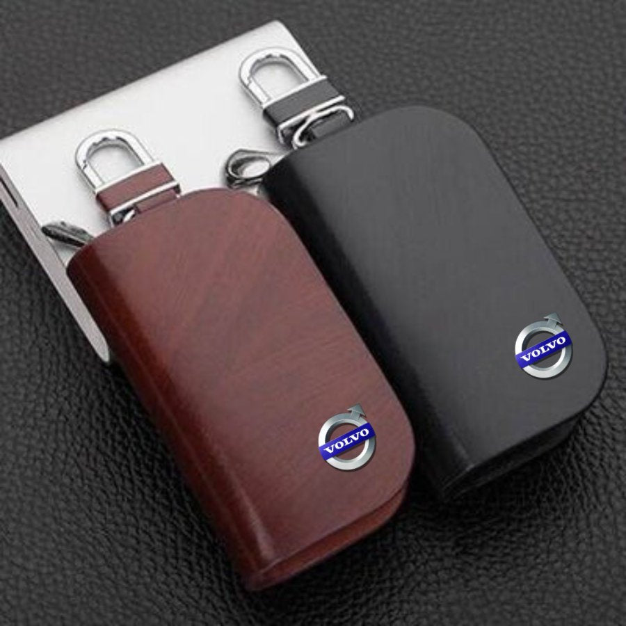 2023 New Style Car Logo Leather Key Case - 50% OFF - Home Essentials Store