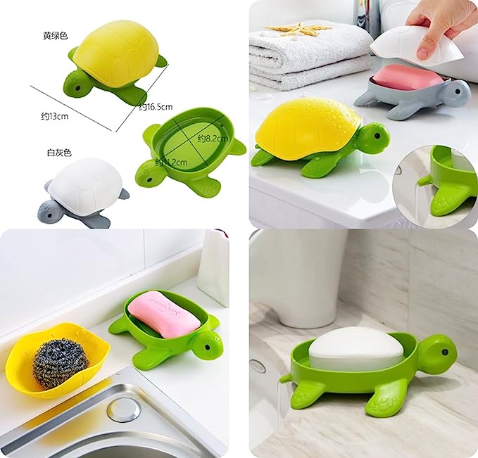 Cartoon Turtle Soap Holder - Home Essentials Store Retail
