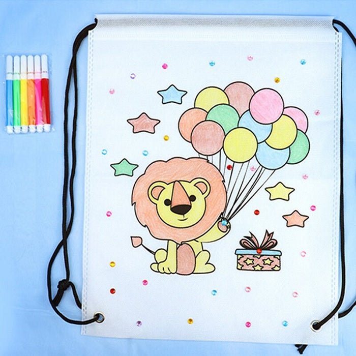 Children Coloring Backpack BAG - Home Essentials Store Retail