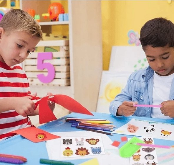 DIY children's free stick cartoon diamond painting - Home Essentials Store Retail