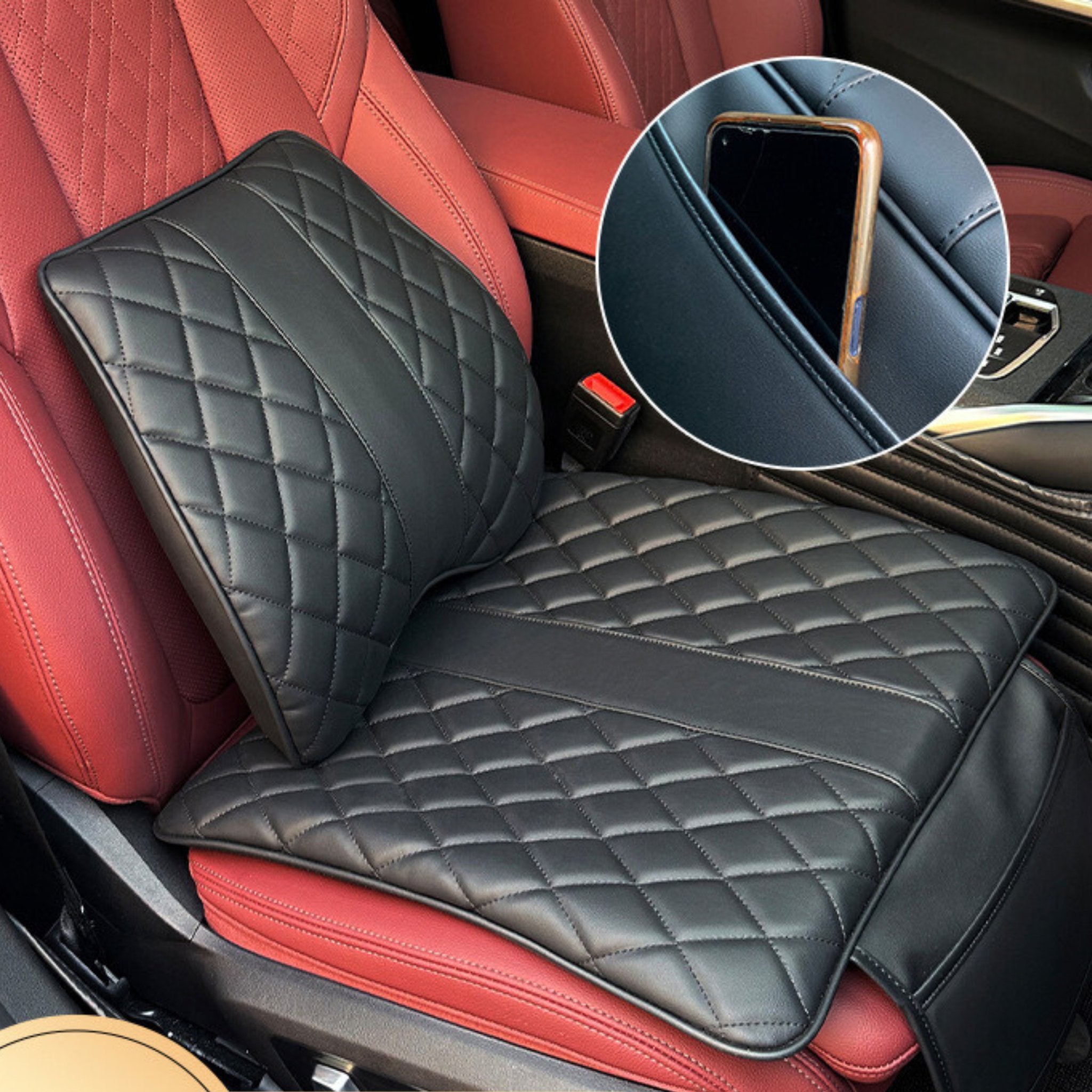 Car lumbar support, waist cushion, car bolster, driver's seat