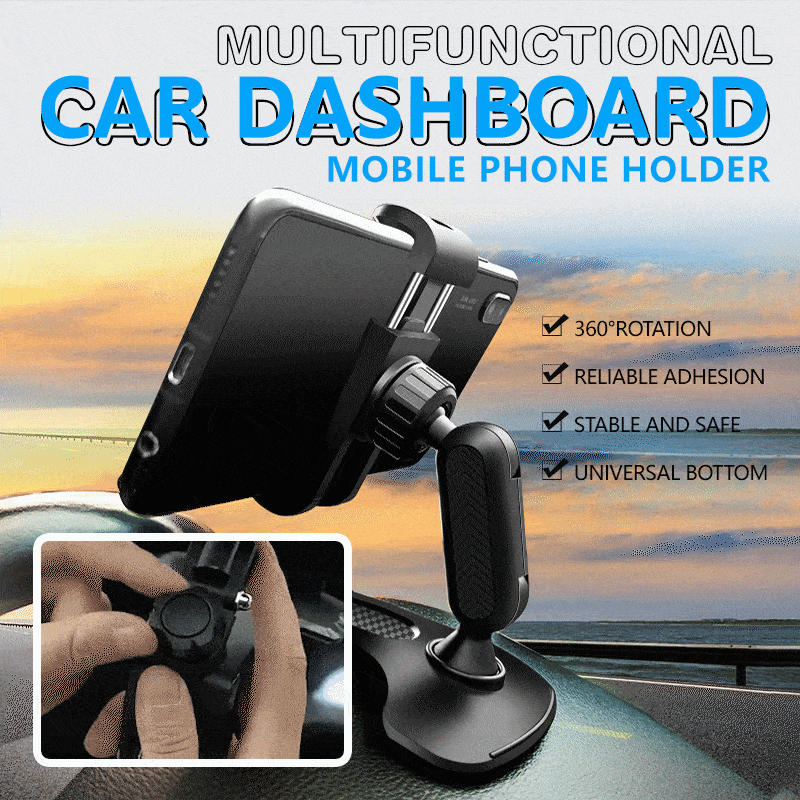 Multifunctional Car Dashboard Mobile Phone Holder - Home Essentials Store Retail