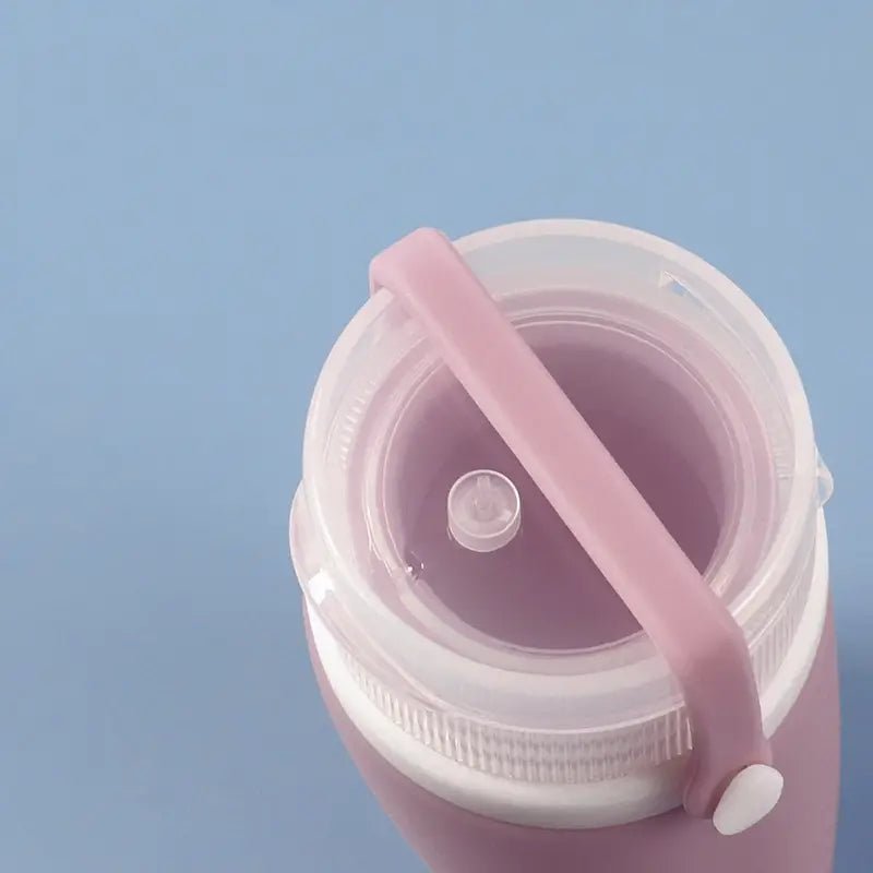 Silicone Refillable Squeezable Dispenser Bottle - Home Essentials Store
