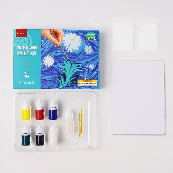 Water Marbling Paint Art Kit - Home Essentials Store Retail