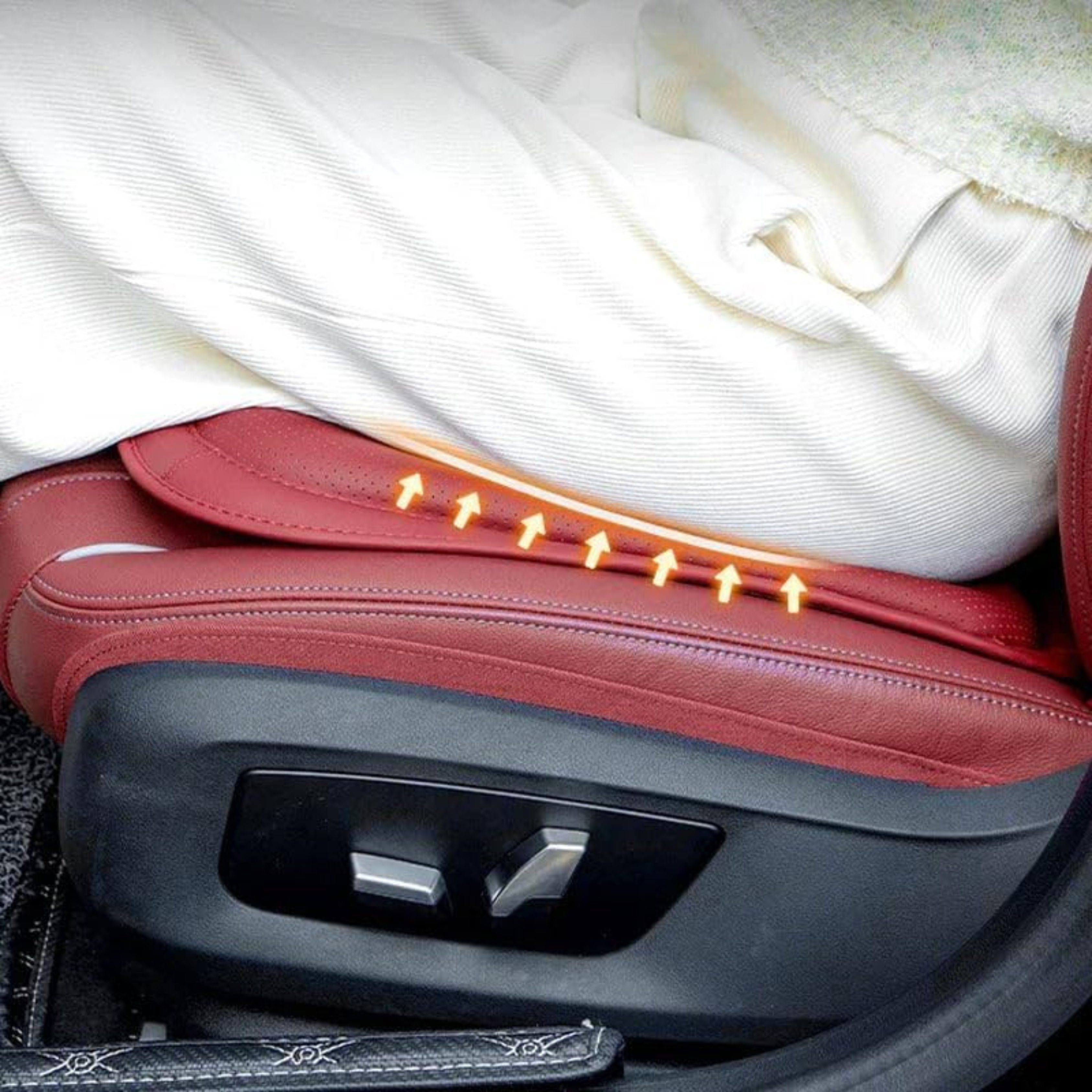 Car Seat Leather Breathable Cushion