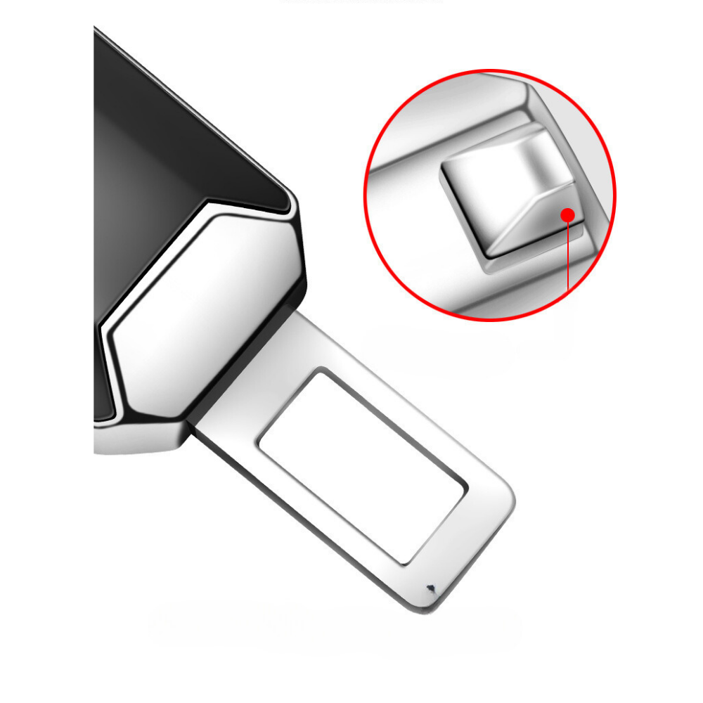 Car Logo Metal Seat Belt Extender Clip