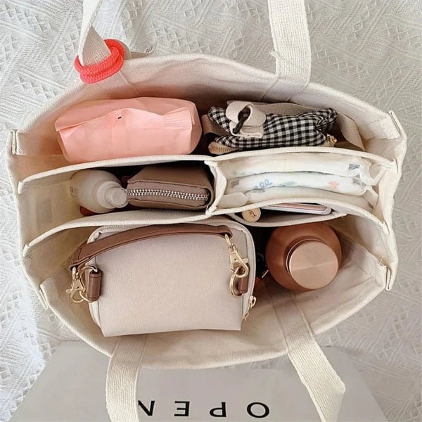Multi-Pocket Large Capacity Canvas Bag
