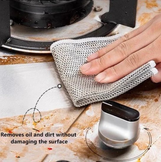 Multifunctional Non-Scratch Wire Dish Cloth - Home Essentials Store