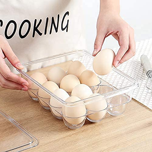12 Grid Egg Tray with Lid - Home Essentials Store Retail