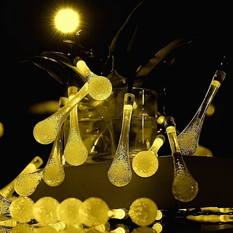 14 Led Water Drop String Light - Home Essentials Store