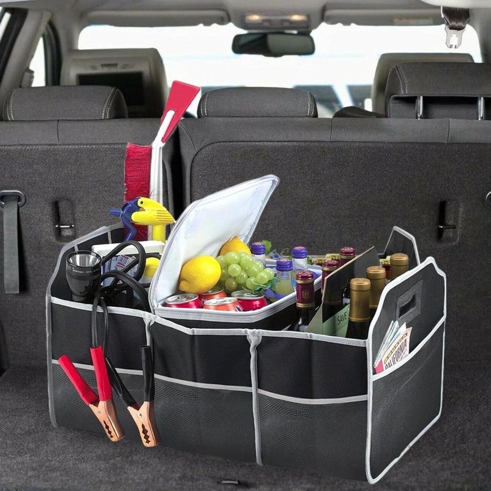 2-in-1 Collapsible Trunk Organizer with Removable Cooler - Home Essentials Store Retail