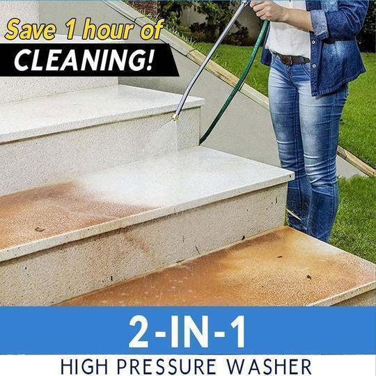 2-in-1 High Pressure Power Washer - HOME ESSENTIALS - Home Essentials Store Retail