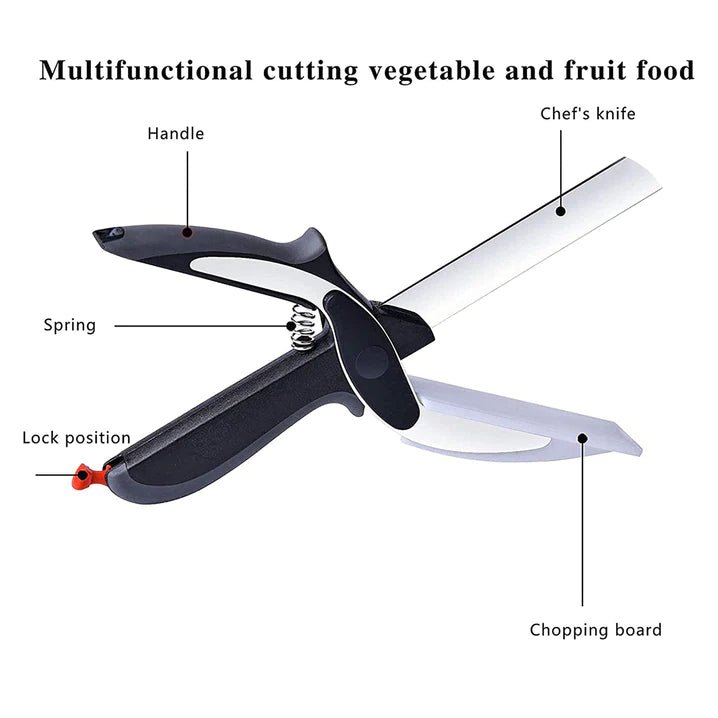 2-in-1 Knife & Cutting Board - Home Essentials Store