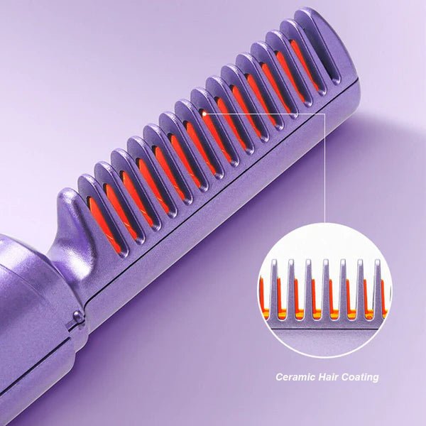 2 in 1 Wireless Hair Styling Comb - Hardik Test - Home Essentials Store