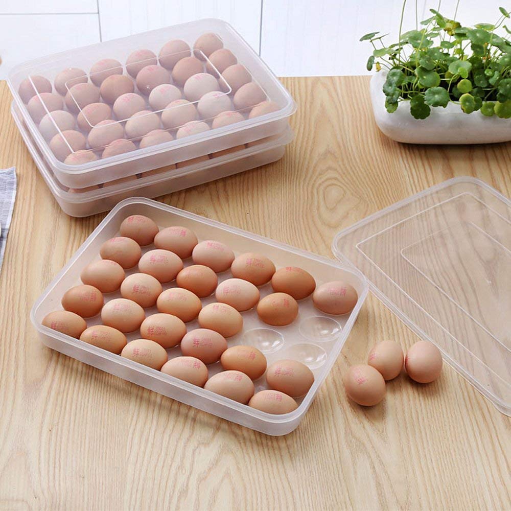 24 Grid Egg Storage Container - Home Essentials Store Retail