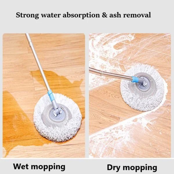 360° Rotatable Cleaning Round Mop - Home Essentials Store