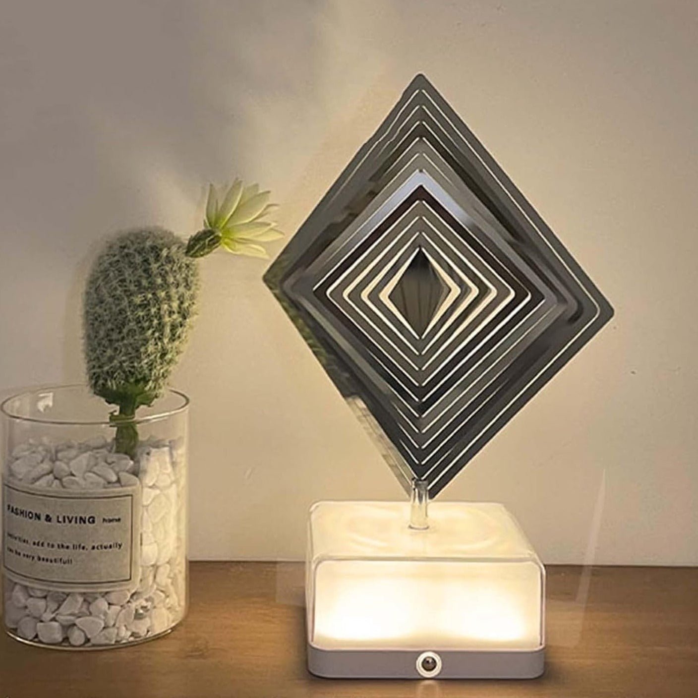 3D Rotating Ambient Night Light - Home Essentials Store