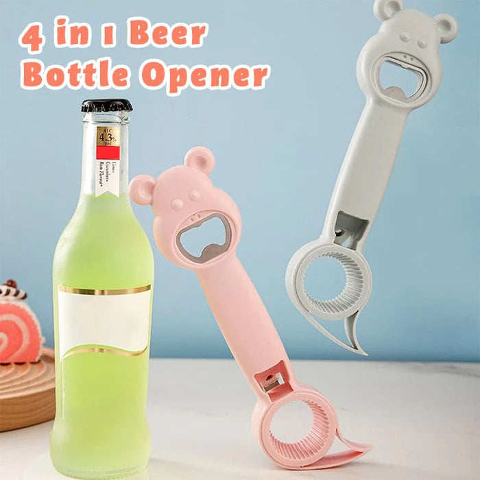 4 in 1 Multifunctional Bottle Opner - Home Essentials Store Retail
