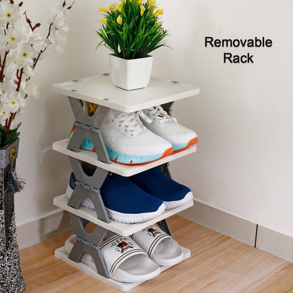 6 Layer Foldable Shoe Rack - Home Essentials Store Retail