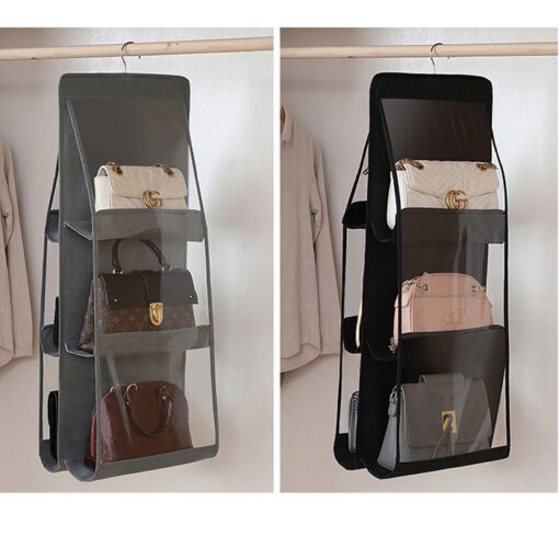6 Pocket Foldable Hanging Bag - Home Essentials Store