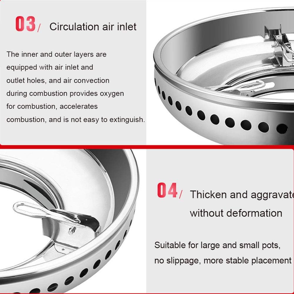 Multi-Purpose Stainless Steel Gas Stove Ring