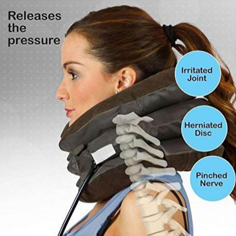 Air Neck Stretcher - Instant Relief And Correct Neck Posture - Home Essentials Store Retail