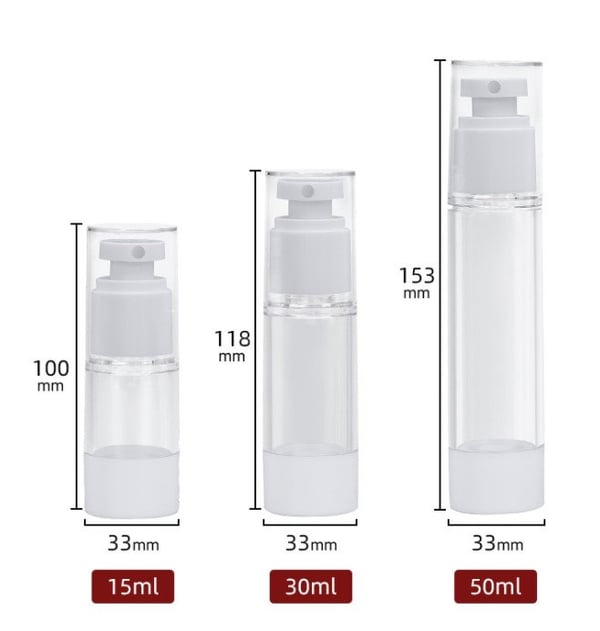 Airless Pump Bottle - Home Essentials Store Retail