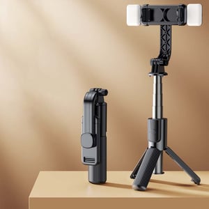 All In One Expandable Portable IPhone Tripod Selfie Stick - Home Essentials Store Retail