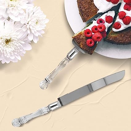 Cake Server and Cake Cutting Knife - Home Essentials Store Retail