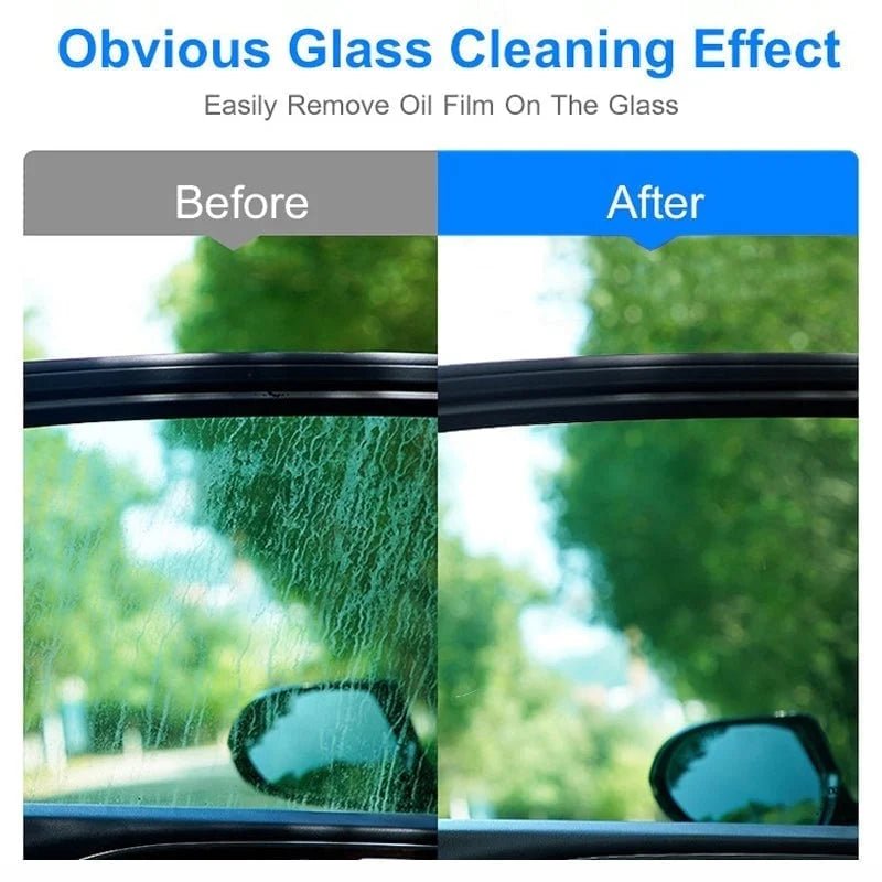 Car Glass Oil Film Cleaner Safety and Long-term Protection - Home Essentials Store Retail