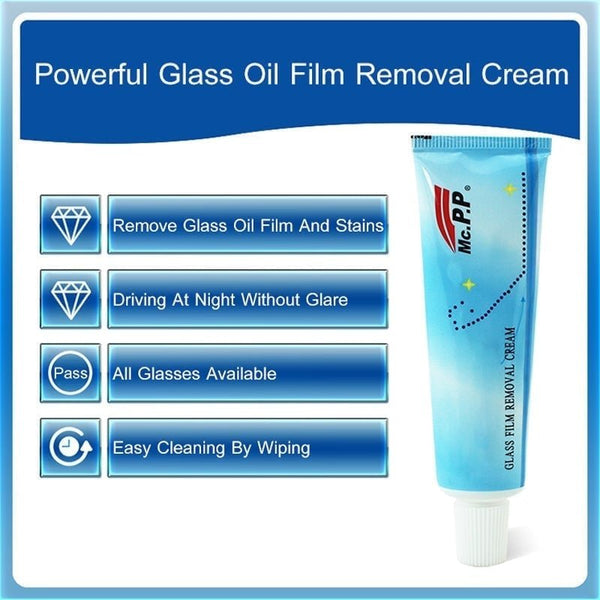 Car Glass Oil Film Cleaner Safety and Long-term Protection - Home Essentials Store Retail