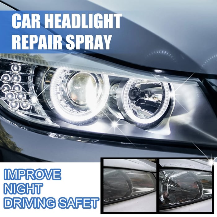Car Headlight Repair Fluid - Home Essentials Store Retail