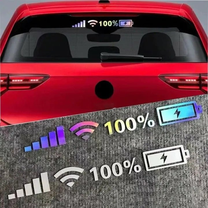 Car Reflective Wifi Signal Sticker - Shop Home Essentials Store