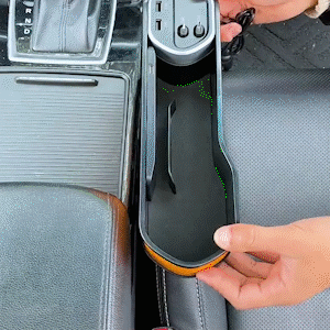 Car Seat Gap Filling Wireless Charging Storage Box - Home Essentials Store Retail
