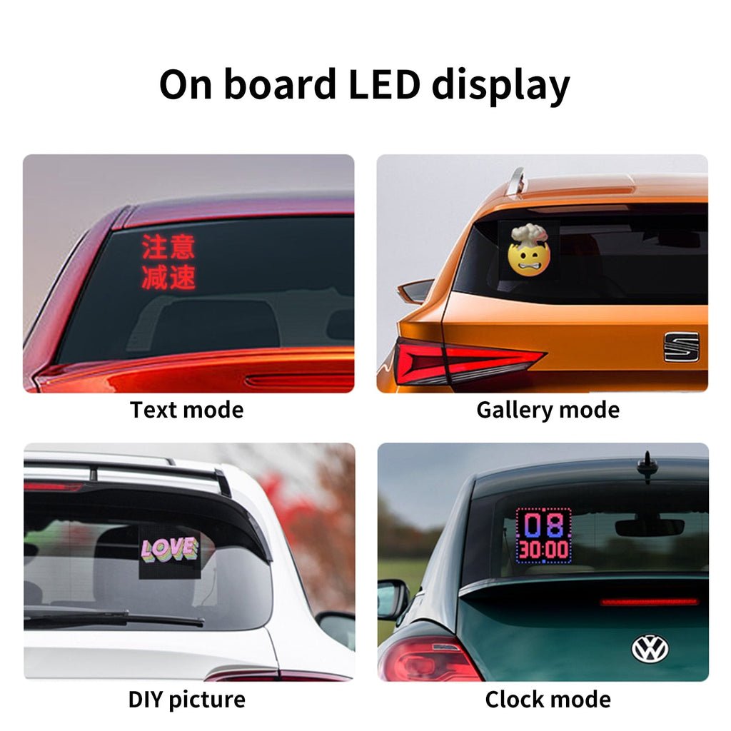 Colorfull USB Bluetooth LED Display Board - Home Essentials Store Retail
