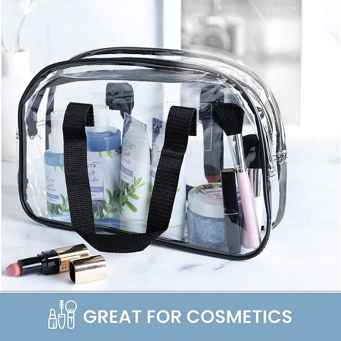 Cosmetic Transparent Handbag - Home Essentials Store Retail