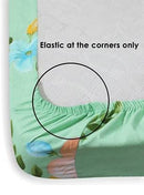 Cotton Elastic Fitted Double Bedsheet King Size with 2 Pillow Covers (fits any beds & mattresses) - Home Essentials Store Retail