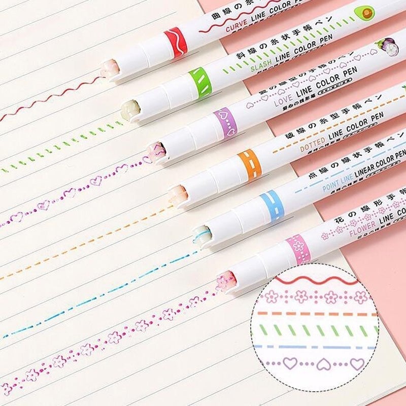 Curve Highlighter Pen - Home Essentials Store Retail