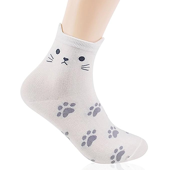 Cute Cartoon Cat Socks For Women - Home Essentials Store Retail