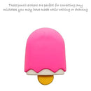 Cute Colorful Ice Cream Shape Pencil Eraser - Home Essentials Store Retail