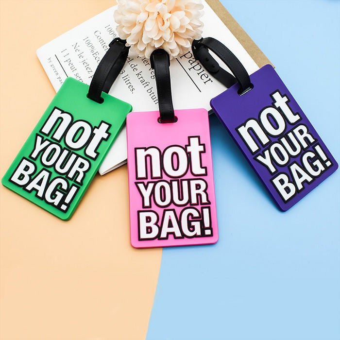 Cute Multi Design Travel Luggage Tags - Home Essentials Store Retail