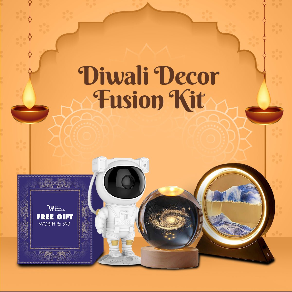 Diwali Decor Fusion Kit - Home Essentials Store