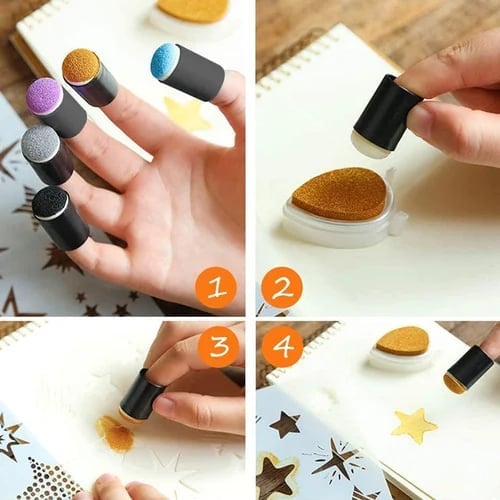 DIY sponge finger painting kit - Free Shipping + COD Available - Home Essentials Store Retail