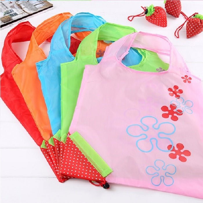 Eco-Friendly Nylon-Folding Shopping Bag - Home Essentials Store Retail