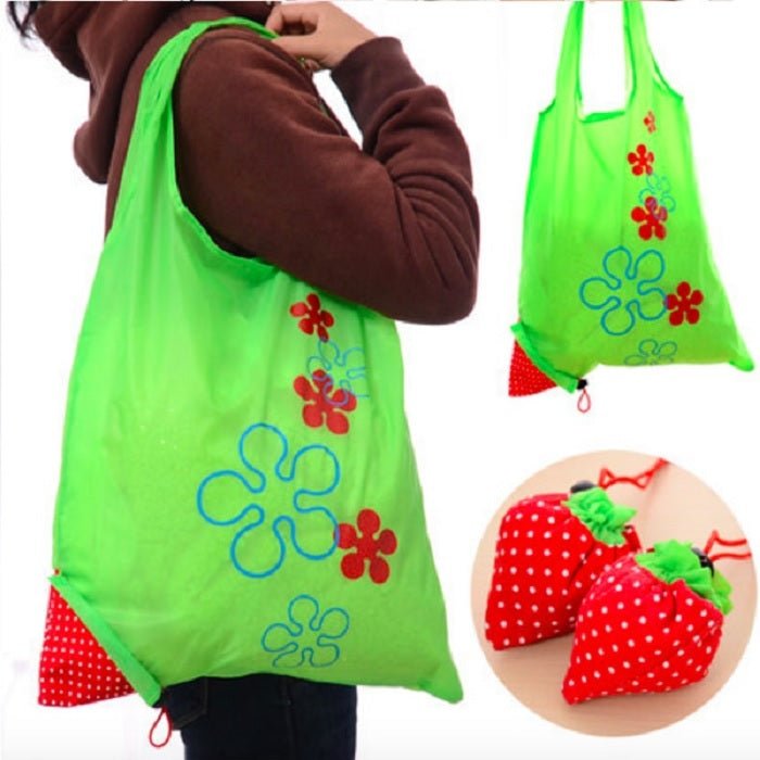 Eco-Friendly Nylon-Folding Shopping Bag - Home Essentials Store Retail