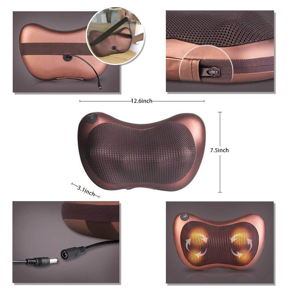 Electric Infrared Pillow Massager - Home Essentials Store Retail