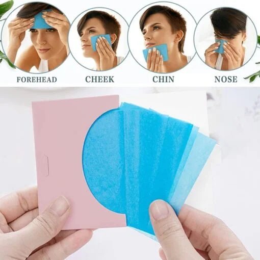 Face Oil Absorbing Sheets (50PCS) - Home Essentials Store