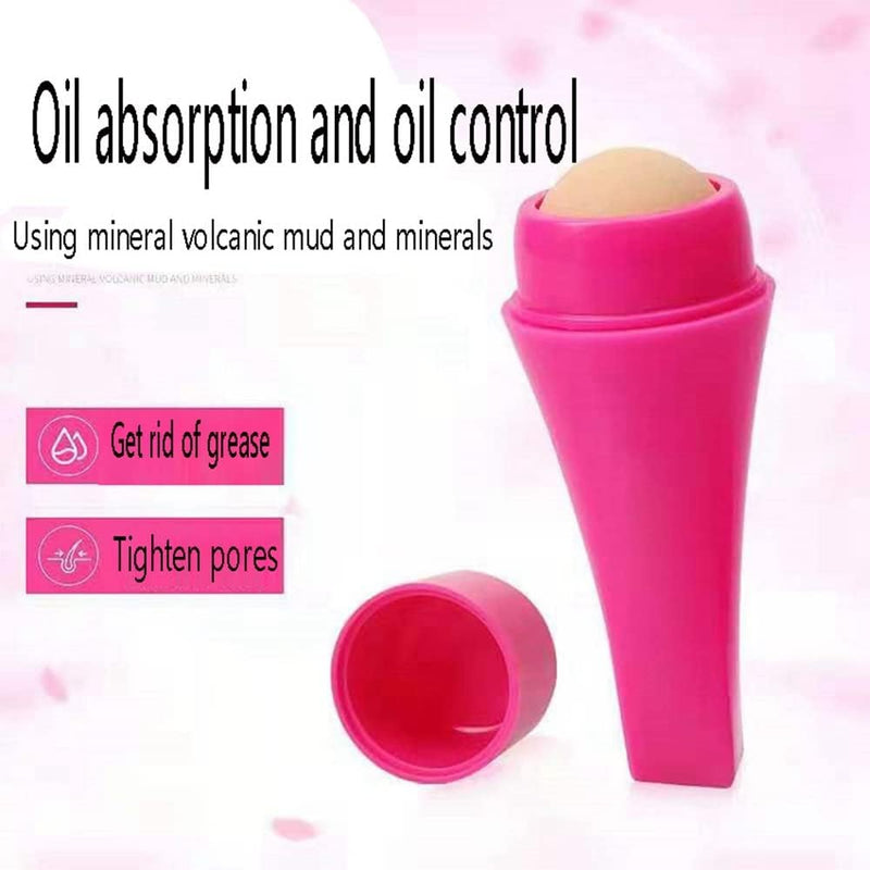 Face Oil Absorbing Volcanic Stone Roller - Home Essentials Store Retail