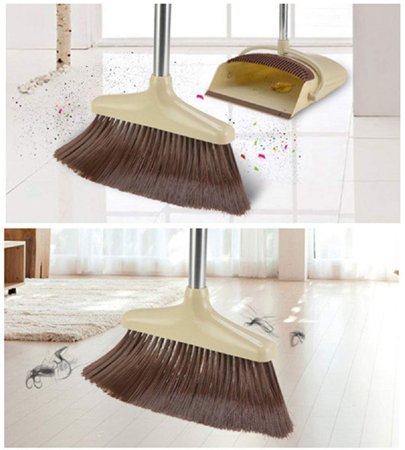 Floor Cleaning Brush with Dustpan - Home Essentials Store Retail
