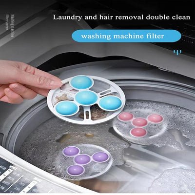 Hair Catcher Laundry Balls for Washing Machine - Home Essentials Store Retail